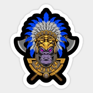 Aztec Warrior 1.5 Sticker